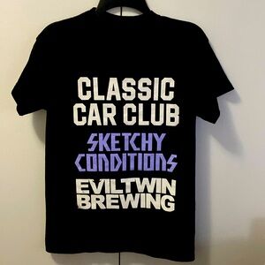 5 for $30! NEW Cars and Beer t-shirt men’s small women’s medium brewery classic